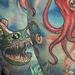 tattoo galleries/ - UNDERWATER OCEAN SLEEVE - 60906